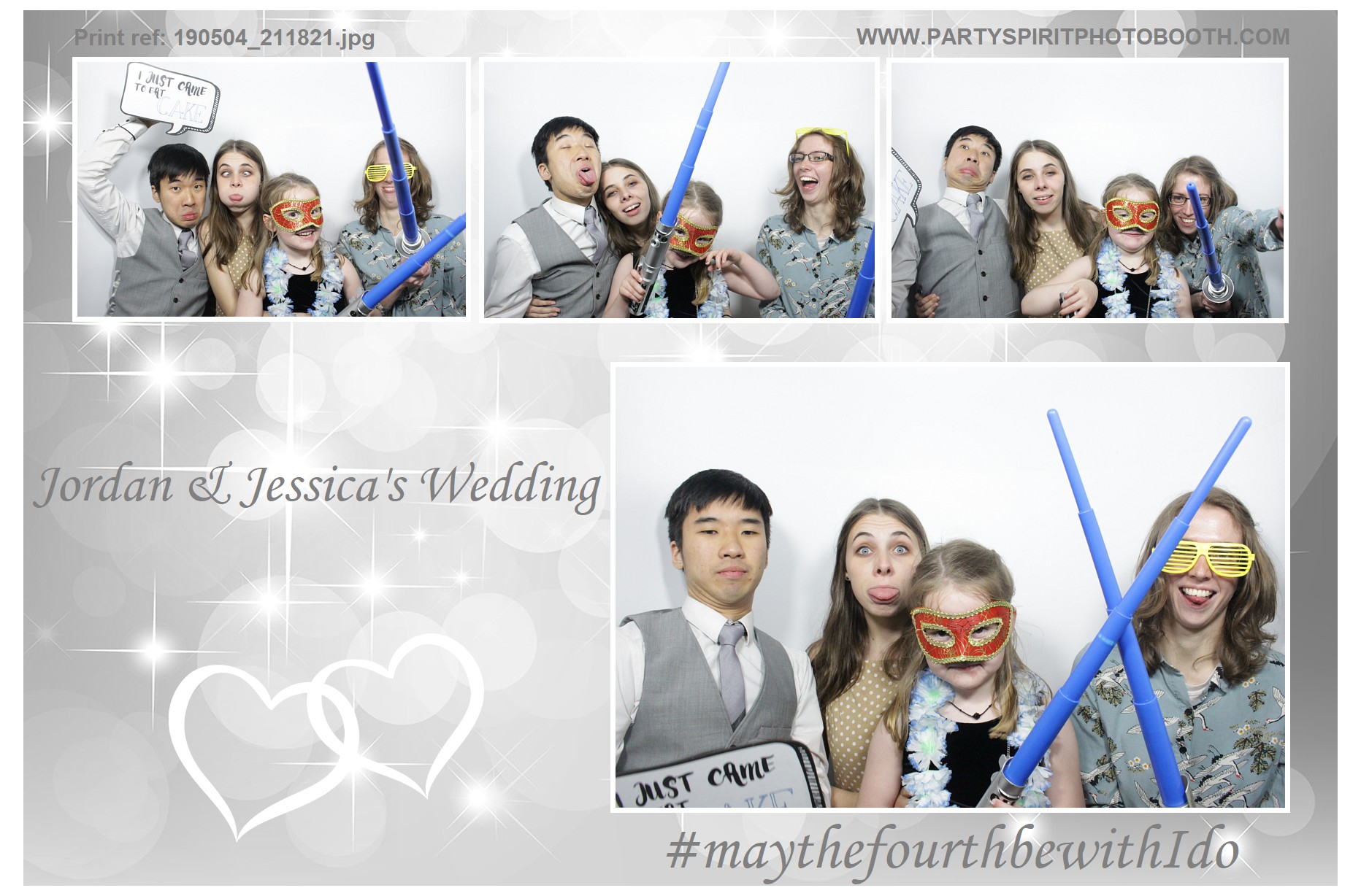 Jordan and Jessica's Wedding | View more photos from the event at gallery.partyspiritphotobooth.com/u/PartySpiritPhotoBooth/Jordan-and-Jessicas-Wedding